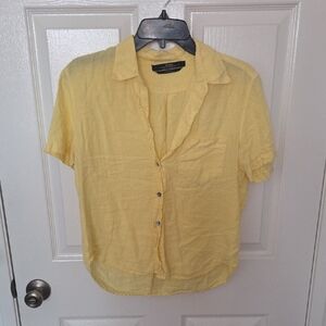 MaxMara Yellow Weekend Line Shirt